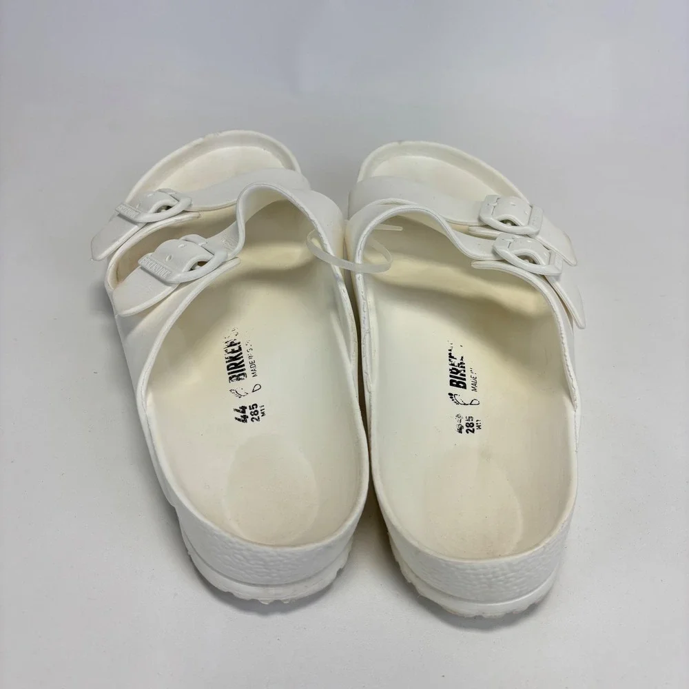 Birkenstock Arizona EVA Sandals Mens 11 White Waterproof Slides Essentials